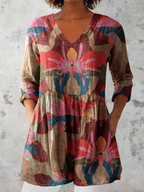 Dolores | Blusa larga con un estampado llamativo