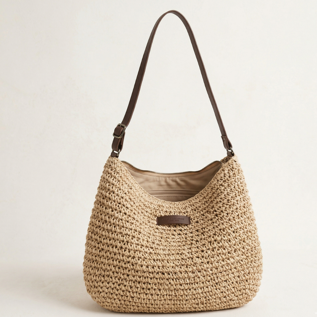 Rosa | Bolso trenzado elegante