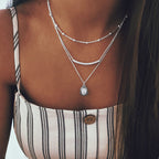 Vladana | Náhrdelník s přívěskem ve vintage boho stylu