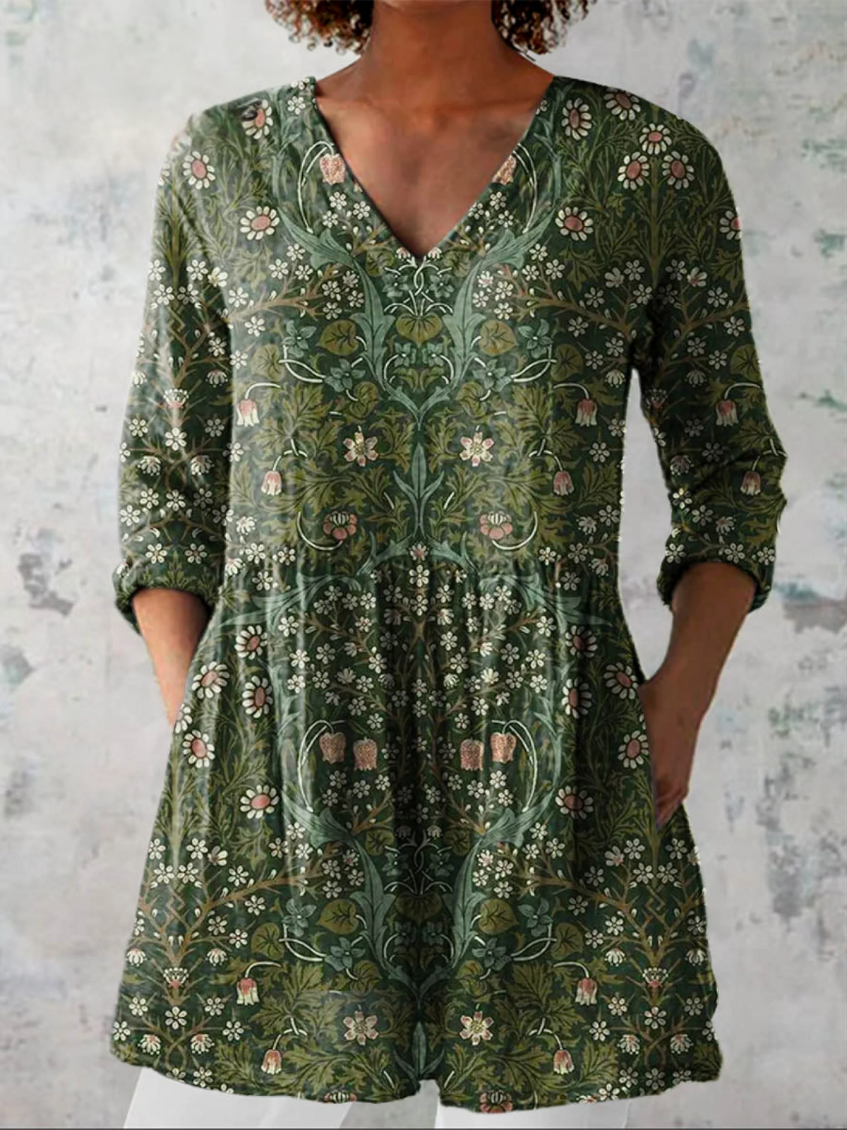 Marisa | Blusa larga con un estampado llamativo