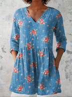 Serena | Blusa larga con un estampado llamativo