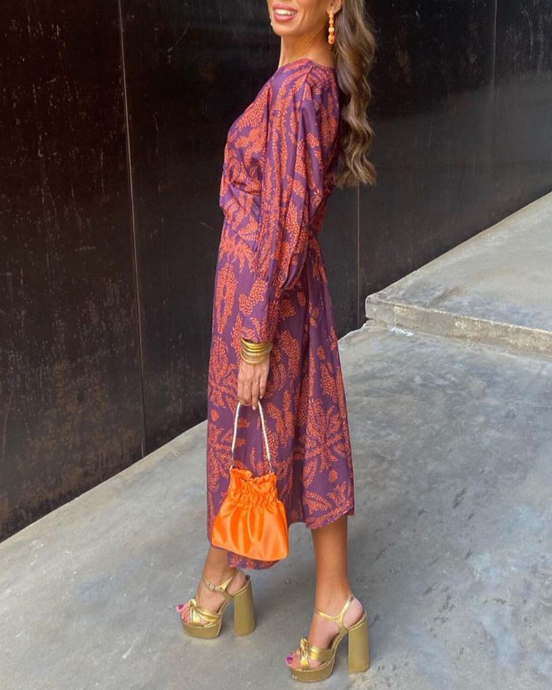 Celia | Vestido midi Eleganza Fiorita