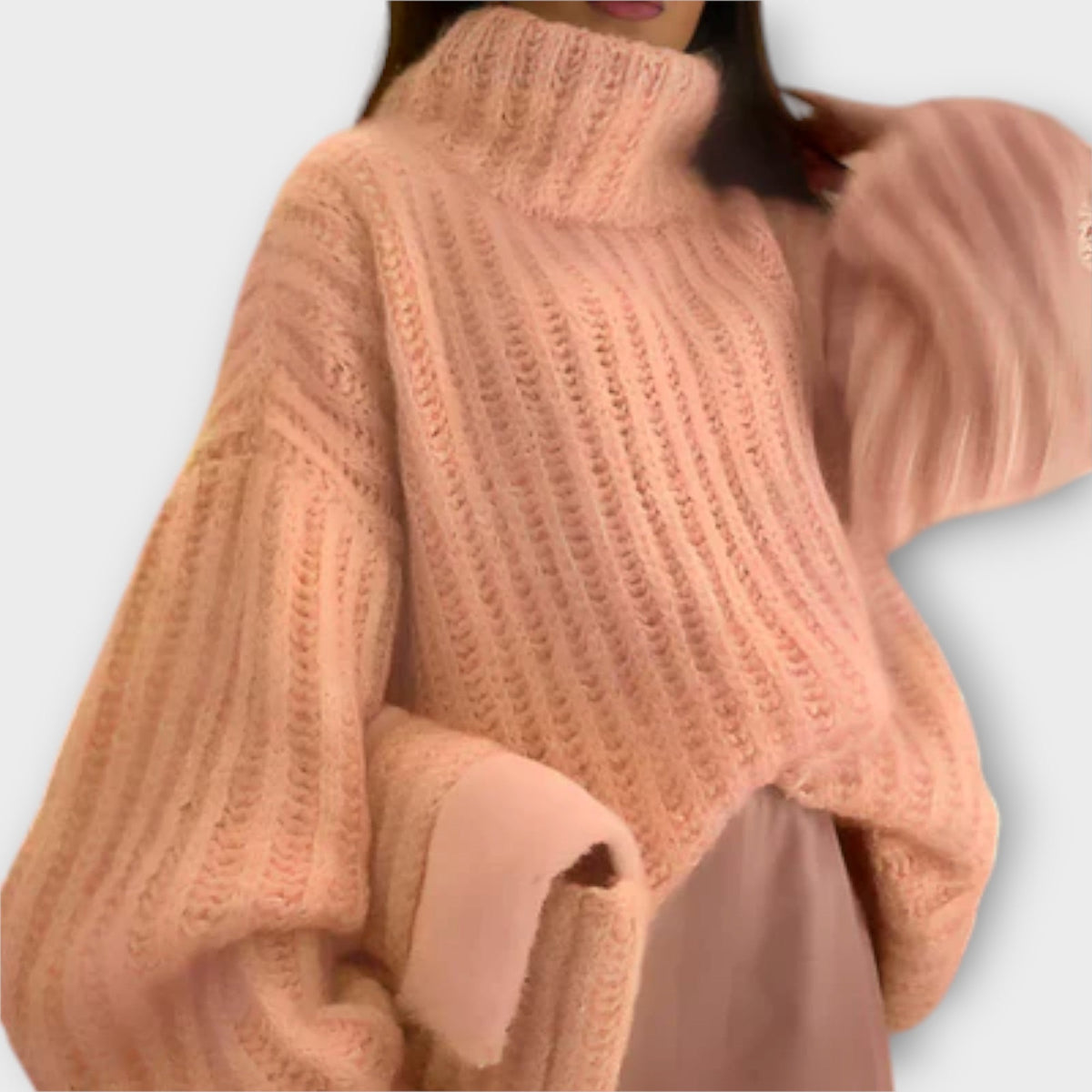 Lýdie | Hrubě Pletený Oversize Rolák
