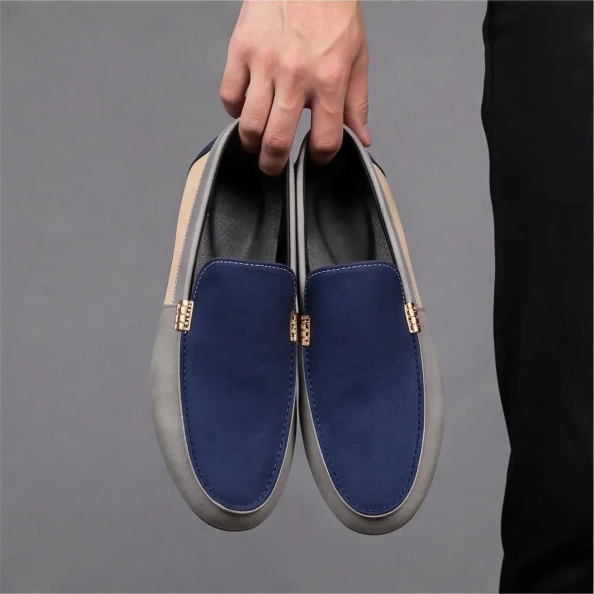 Adriano | Mocasines de lona para hombre