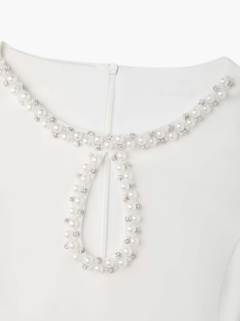 Erika | Elegantní mini šaty bez rukávů s výřezem