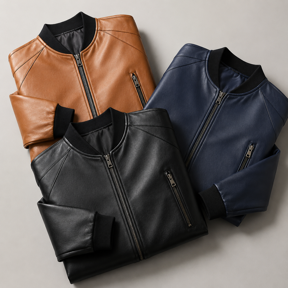 Agustín | Chaqueta bomber de piel