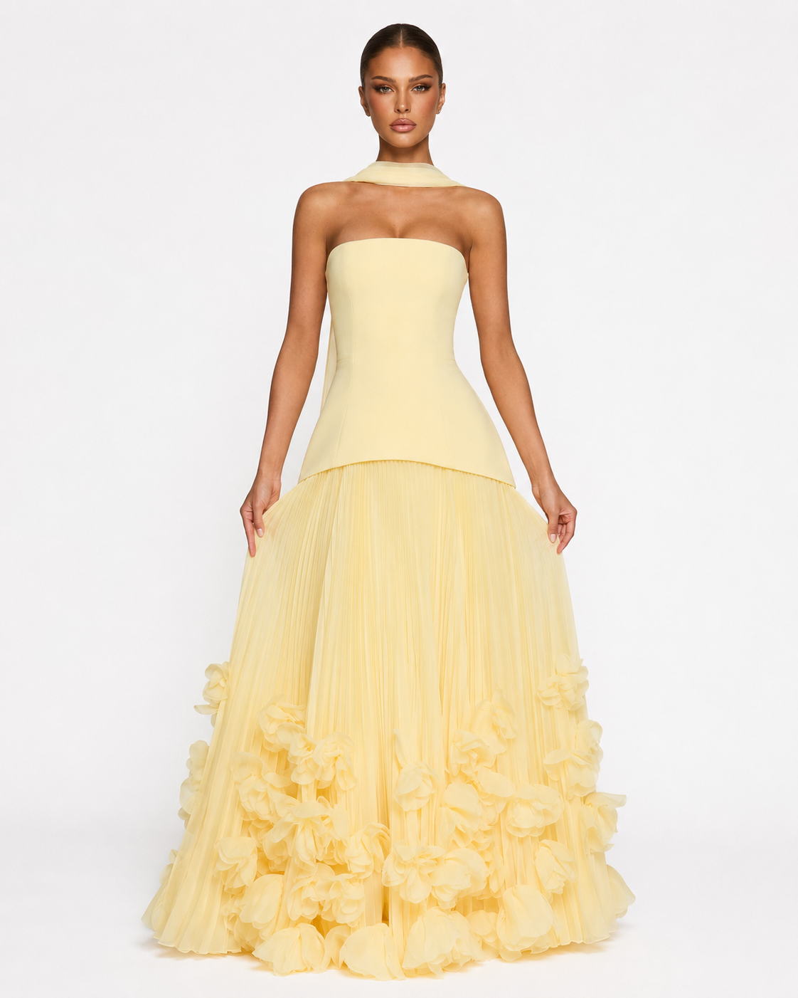 Rosa |  Vestido largo