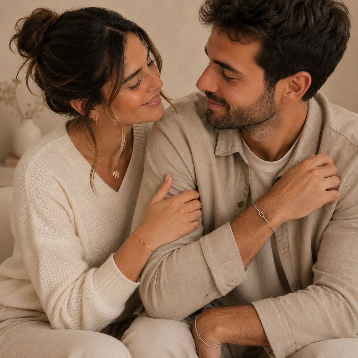 Vínculo Eterno | pulsera con nudo de amor