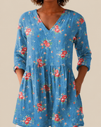 Serena | Blusa larga con un estampado llamativo