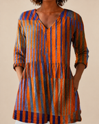 Chelo | Blusa larga con un estampado llamativo