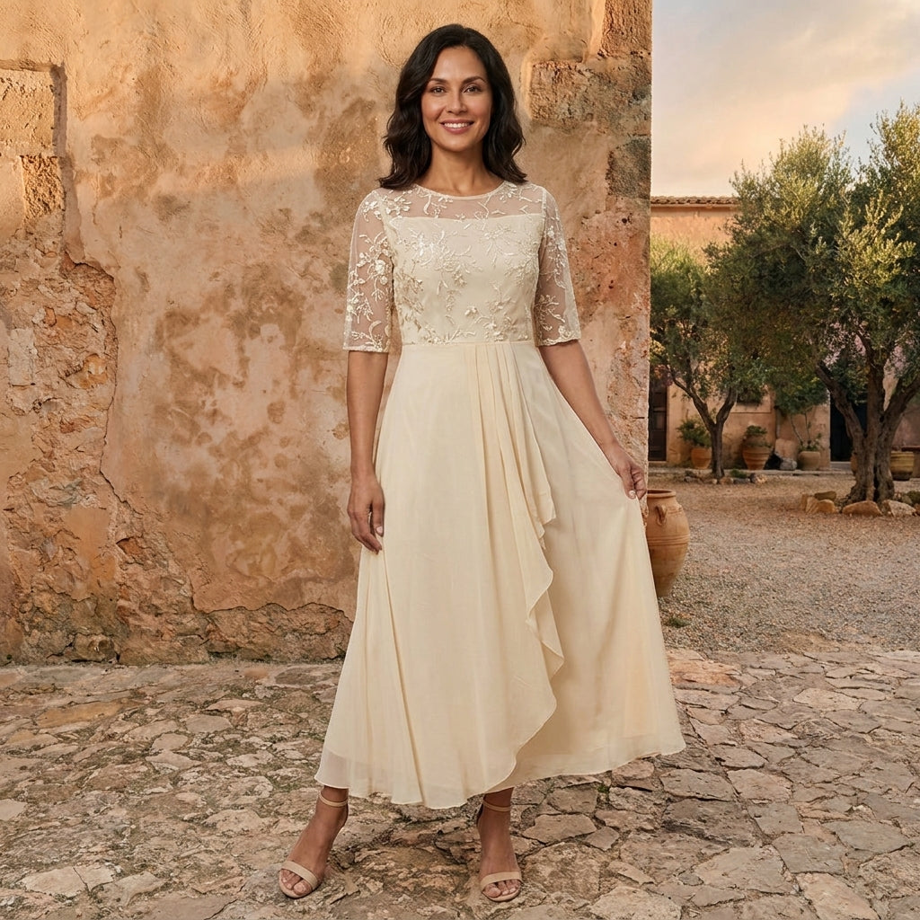 Sofie | Elegantní šifonové šaty