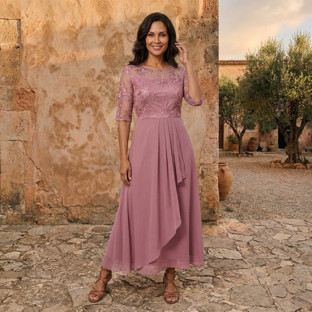 Sofie | Elegantní šifonové šaty