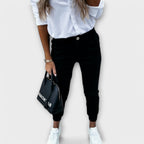 Vanesa | Kalhoty Slim Fit