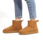 Helena | Klasické Zimní Kotníkové Boty s Kožíškem