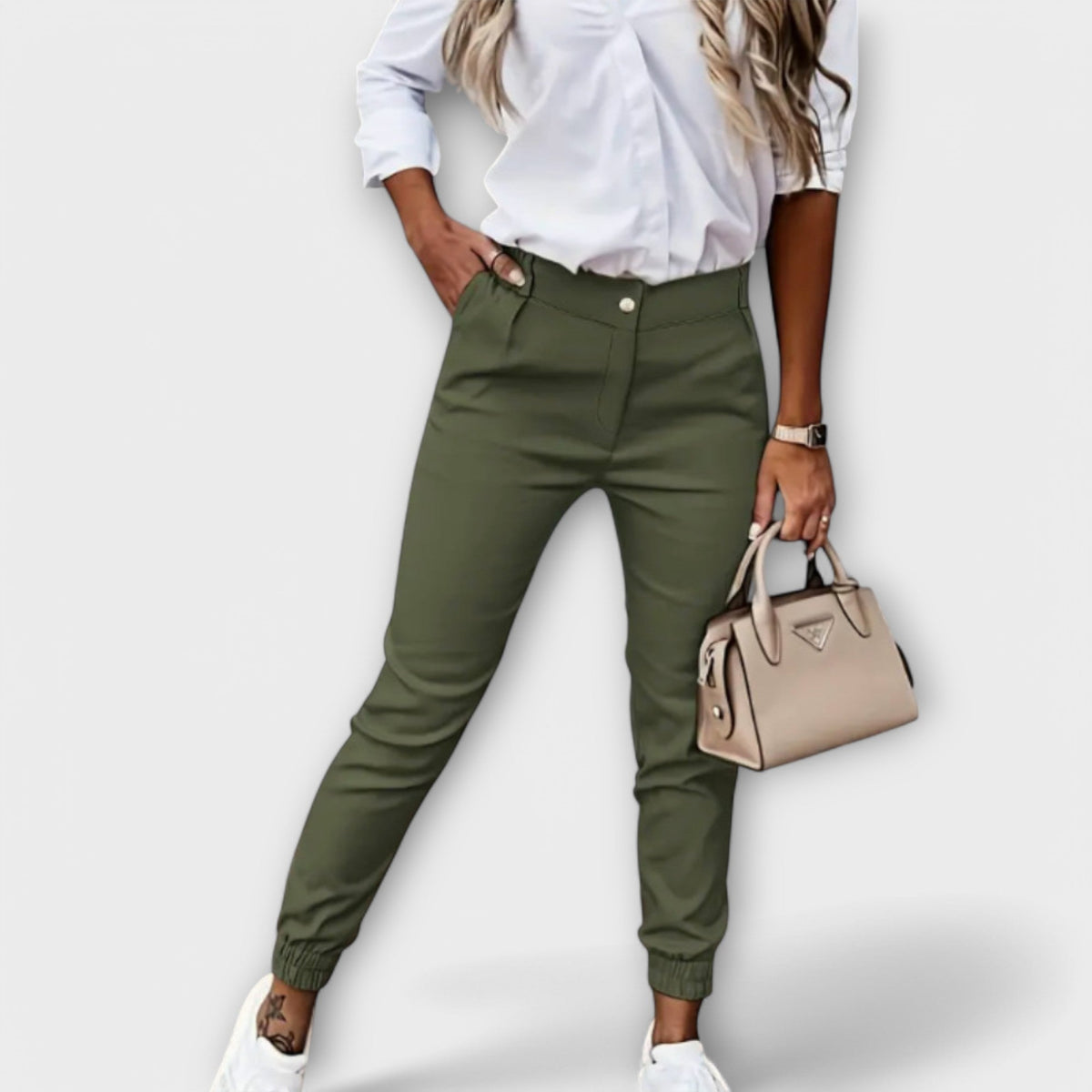 Vanesa | Kalhoty Slim Fit