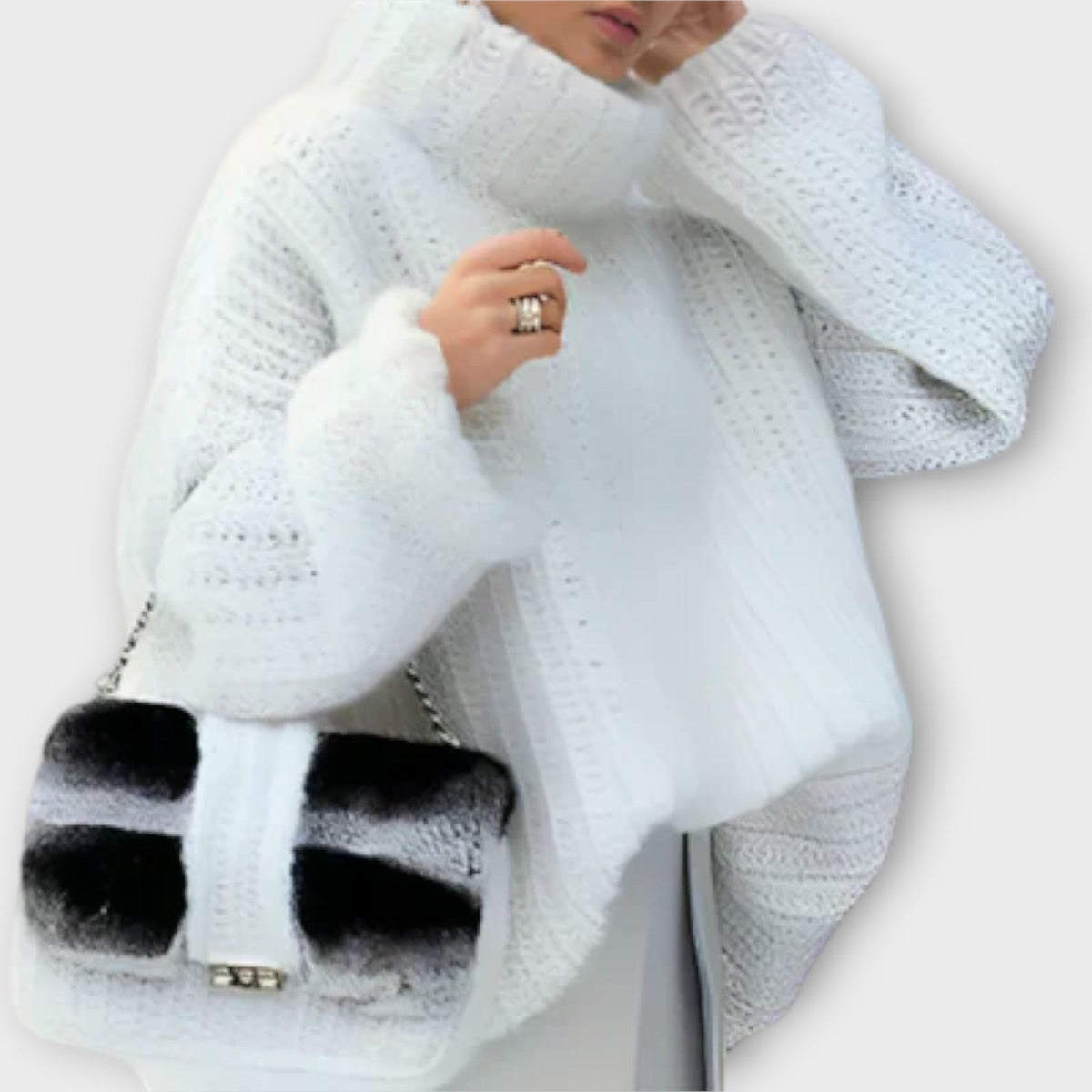 Lýdie | Hrubě Pletený Oversize Rolák