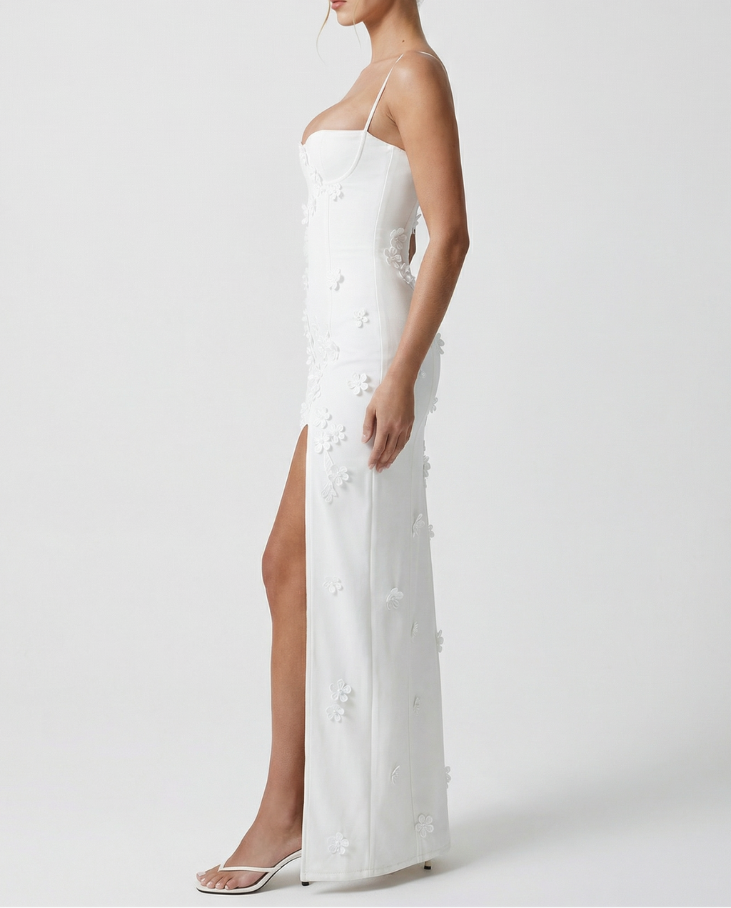 Aria | Vestido maxi con abertura