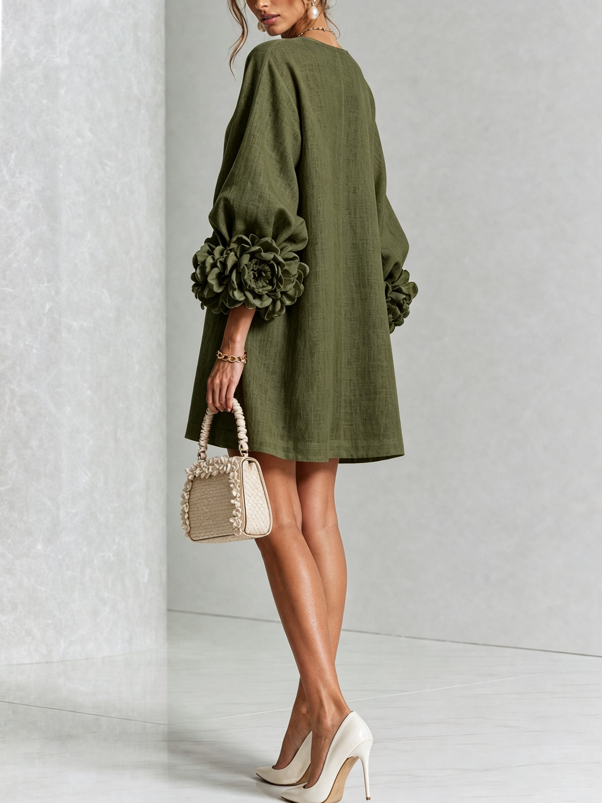 Rosalinda | Minivestido con botones