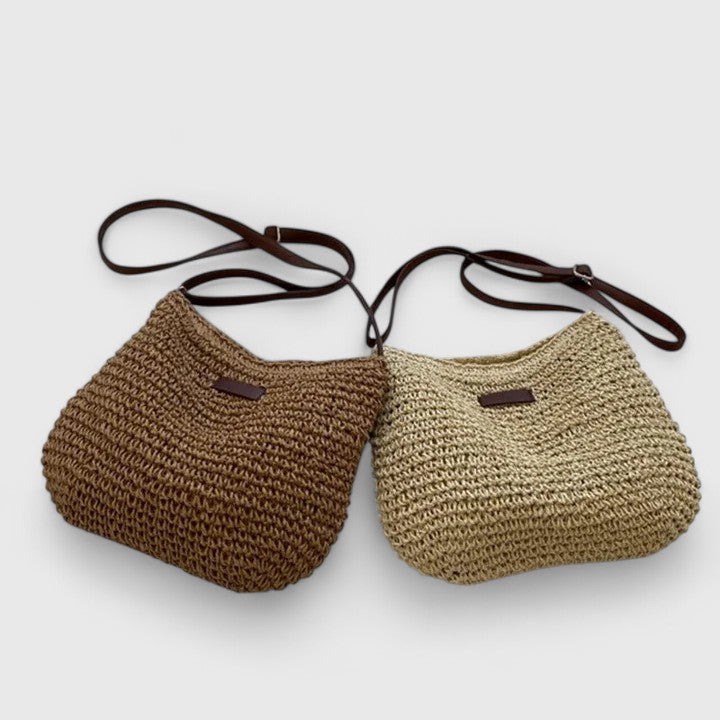 Rosa | Bolso trenzado elegante
