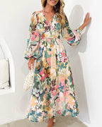 Selena | Vestido femenino con estampado floral