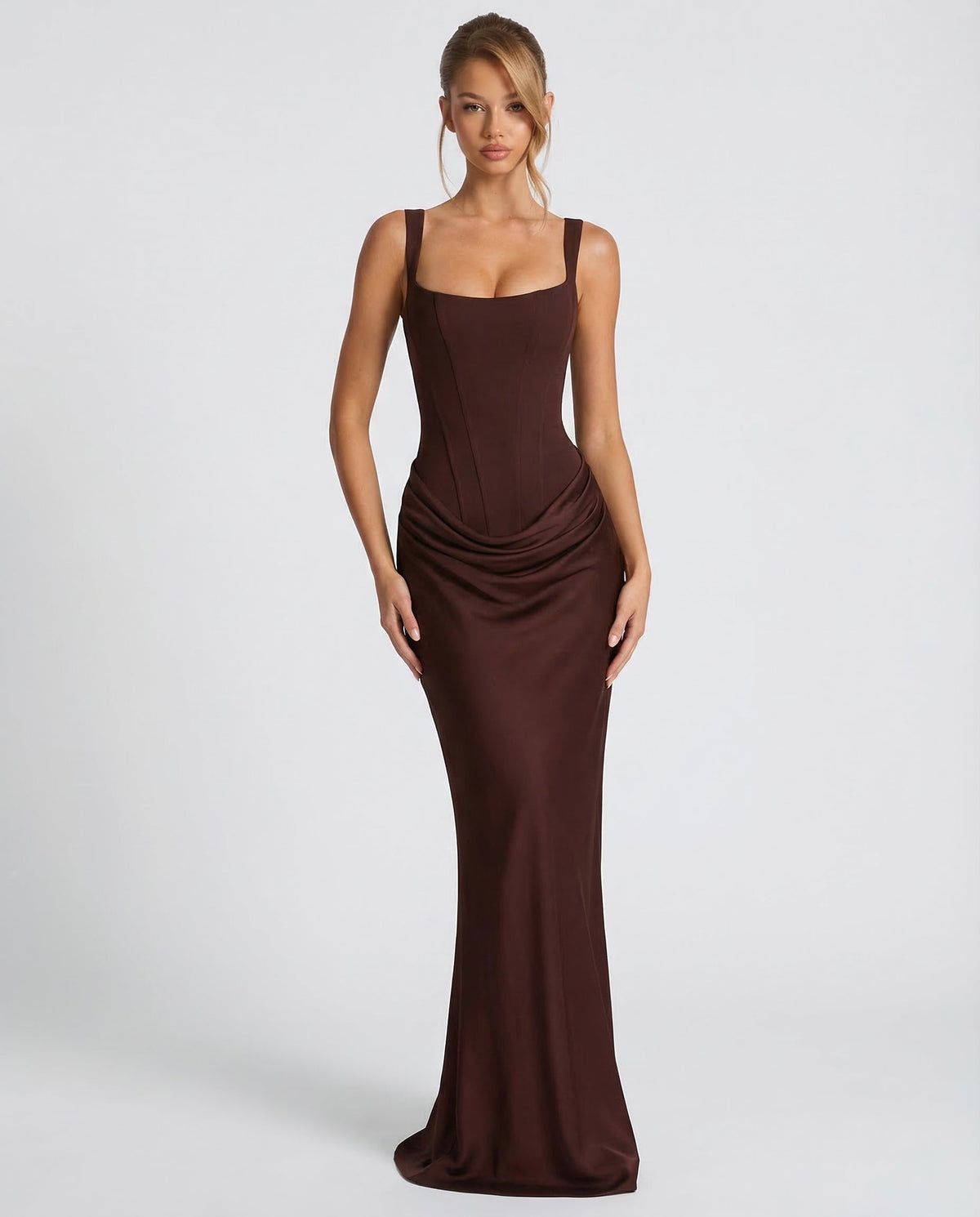 Maribel | Vestido maxi