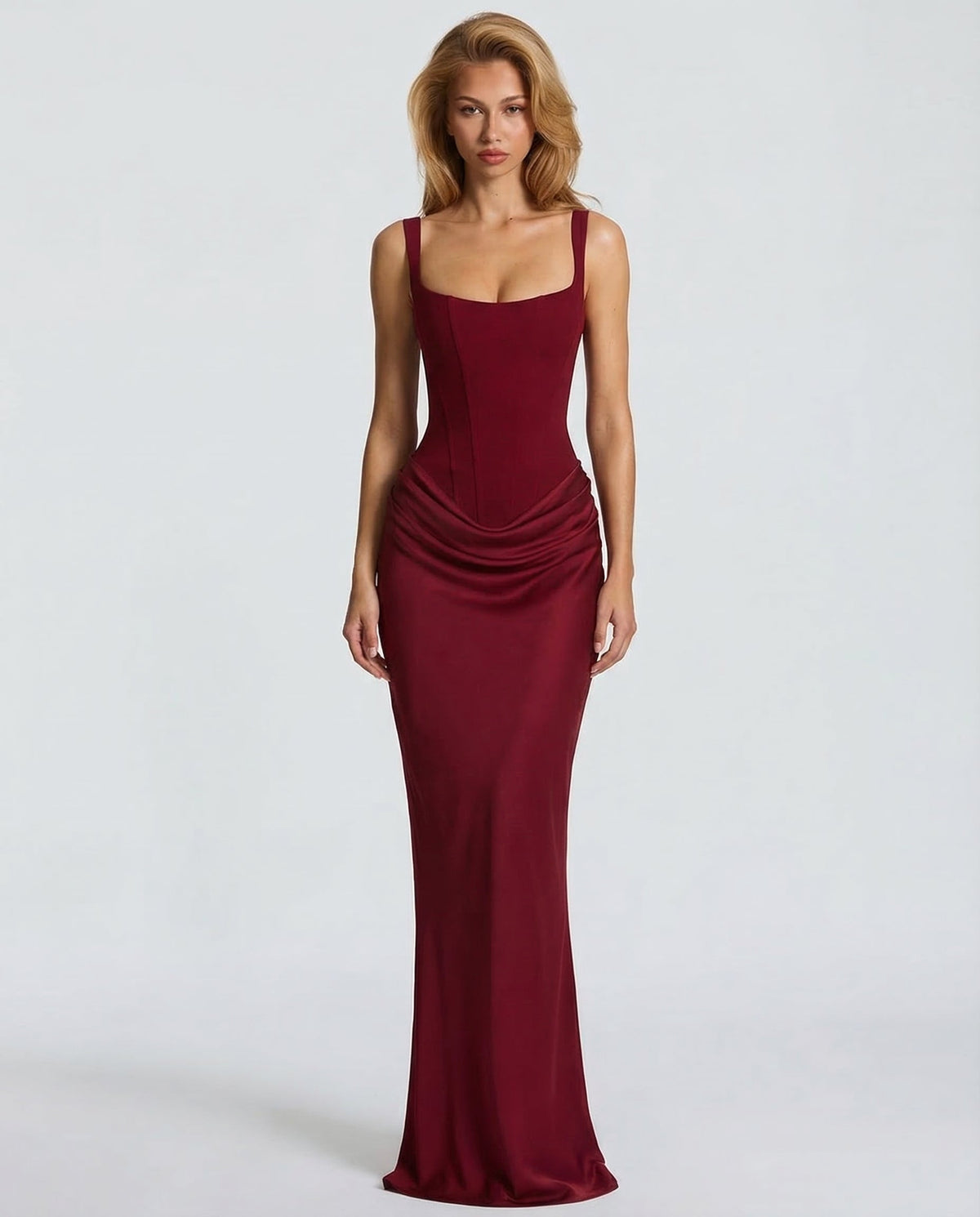 Maribel | Vestido maxi