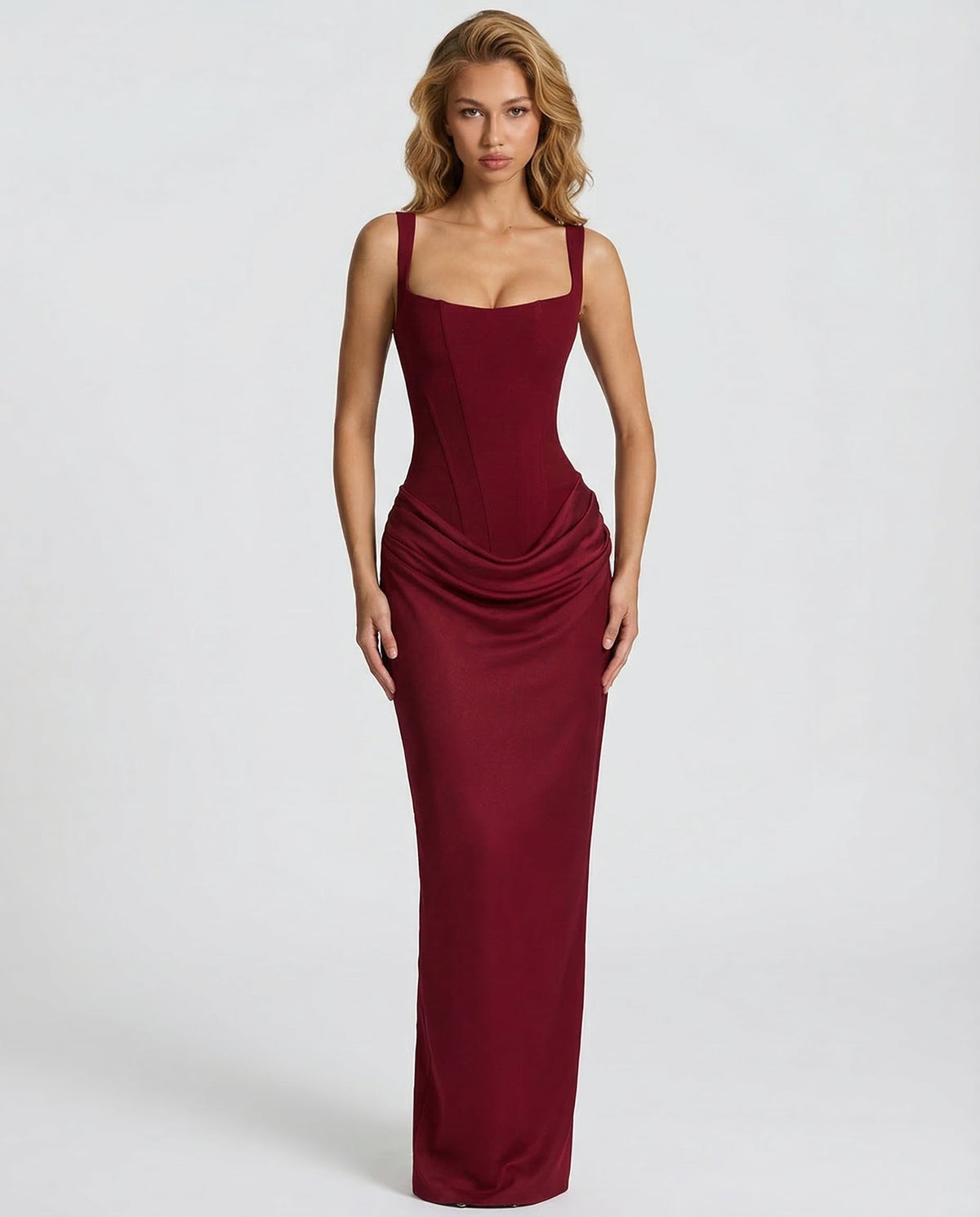 Maribel | Vestido maxi