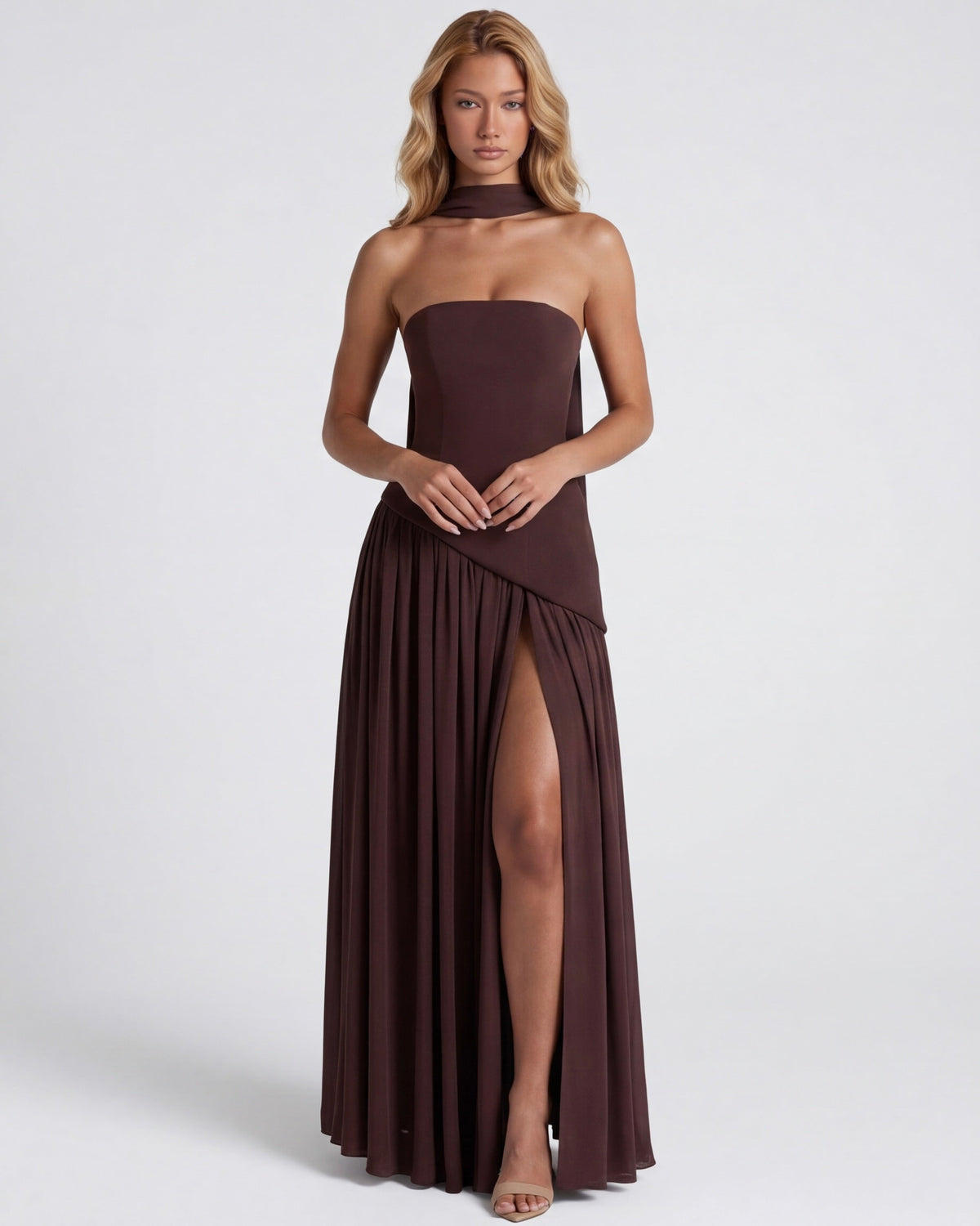Aura | Vestido maxi