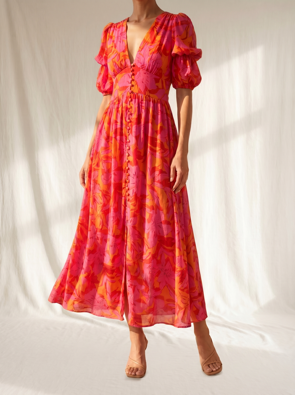 Armonía | Vestido largo destellos de sol