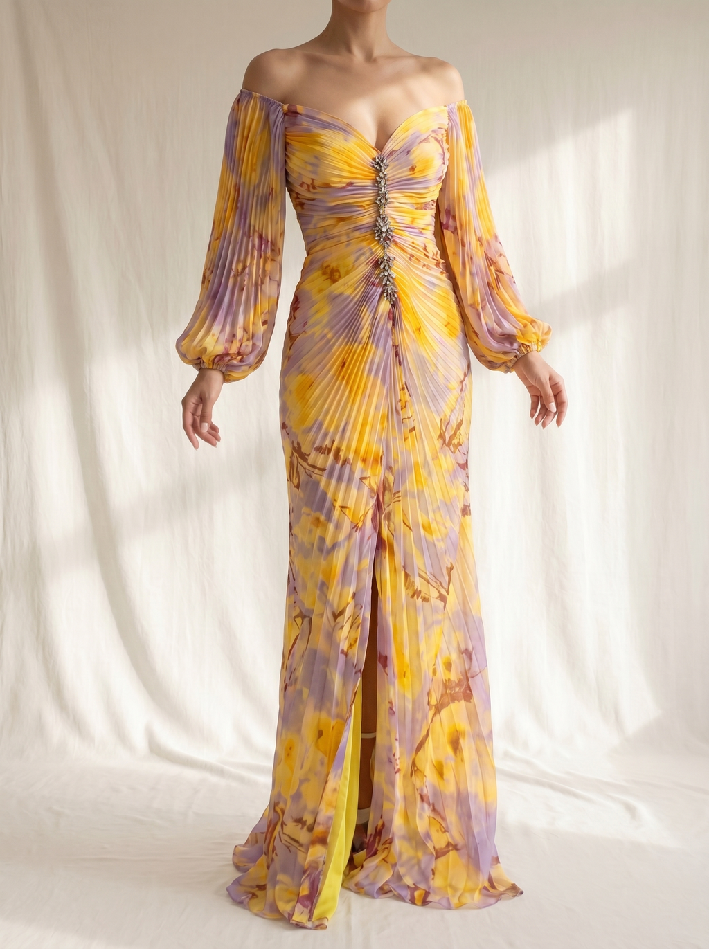 Mila | Vestido maxi elegante