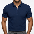 Polo Hombre Cremallera Slim Fit Transpirable