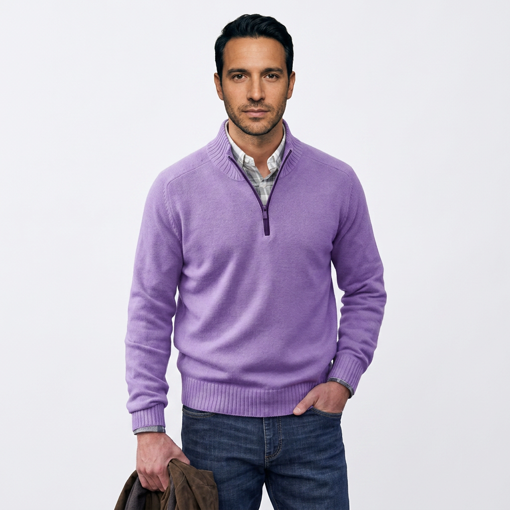 Jersey Cuello Alto Cashmere