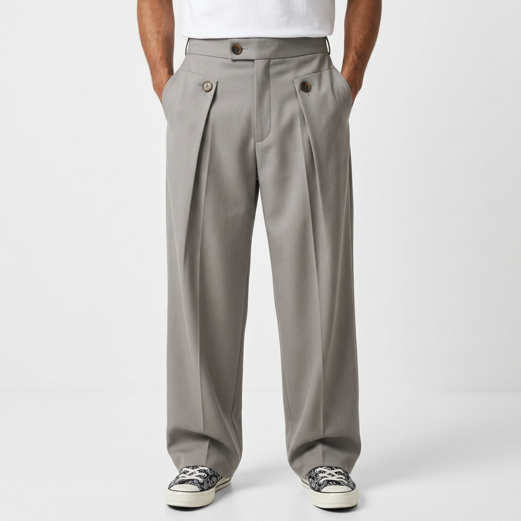 Pantalón Pernera Ancha Hombre