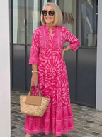 Marianne | Vestido midi con botones en la parte delantera