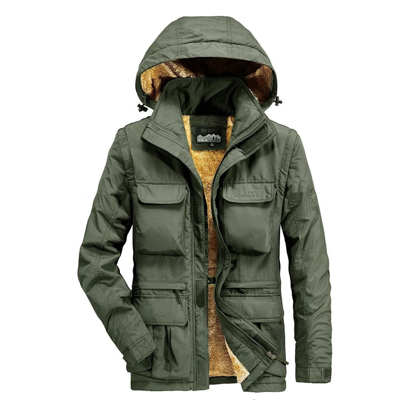 Kryštof | Pánská Outdoorová Bunda s Kapucí